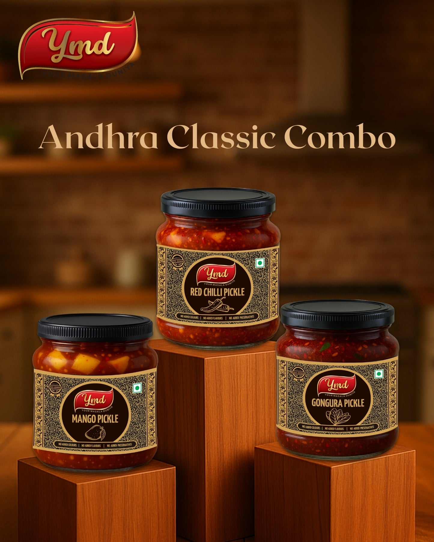 Andhra Classic Combo - 100g Each