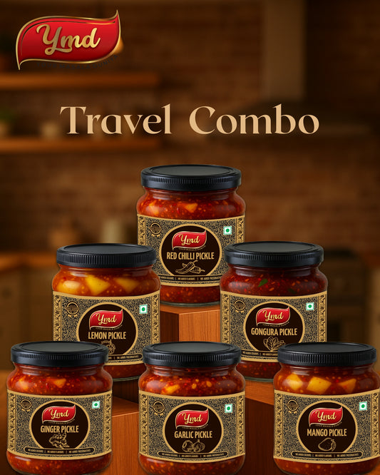Travel Combo - 100g Each Pack Of Six